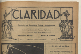 Claridad, año 2, número 68