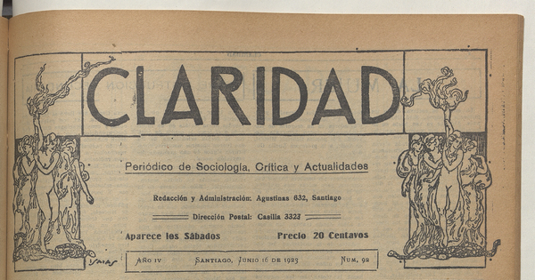 Claridad, año 4, número 93