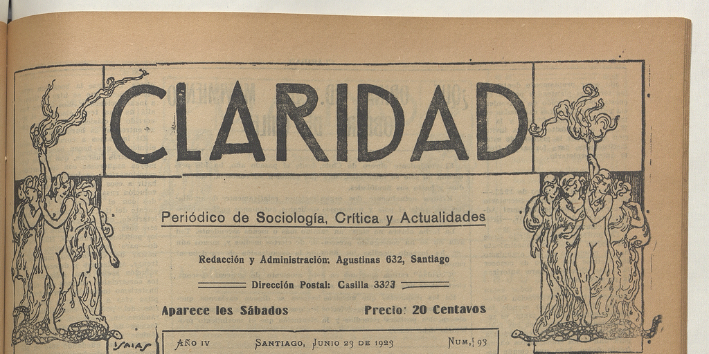 Claridad, año 4, número 94