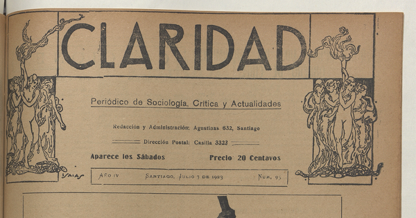 Claridad, año 4, número 96