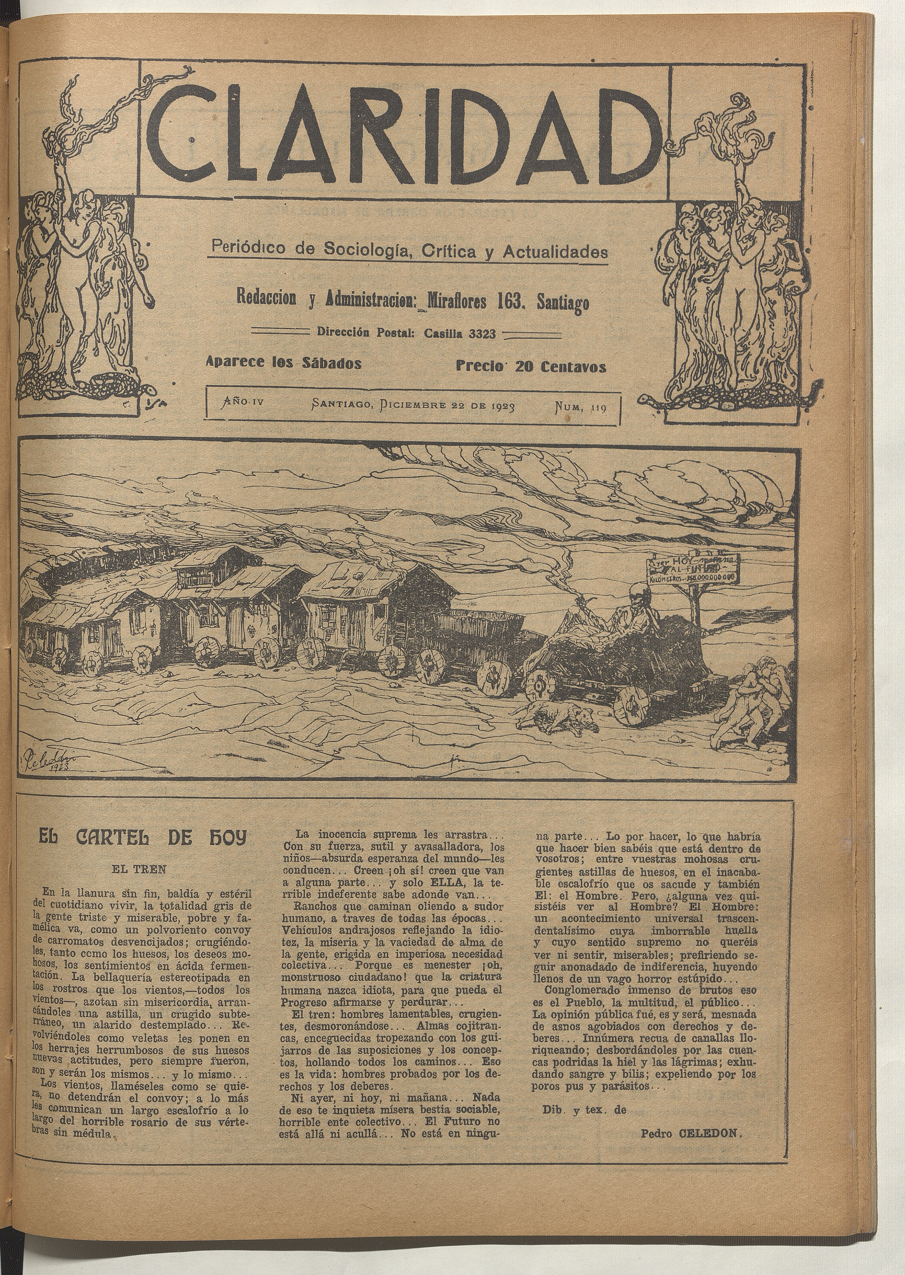 Claridad, año 4, número 120