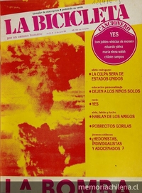 La Bicicleta: número 51, julio de 1984