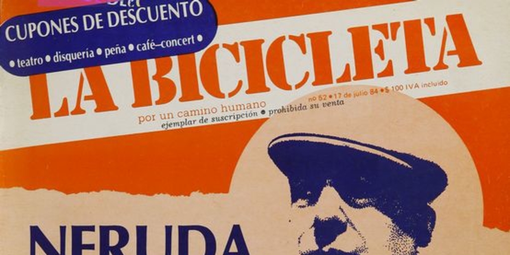 La Bicicleta: número 52, julio de 1984