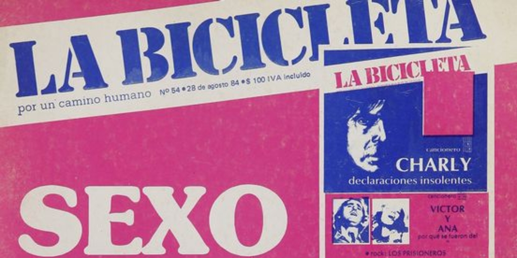 La Bicicleta: número 54, agosto de 1984