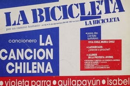 La Bicicleta: número 56, septiembre de 1984