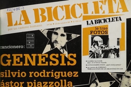 La Bicicleta: número 58, octubre de 1984