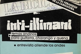 La Bicicleta: número 67, 21 de enero de 1986