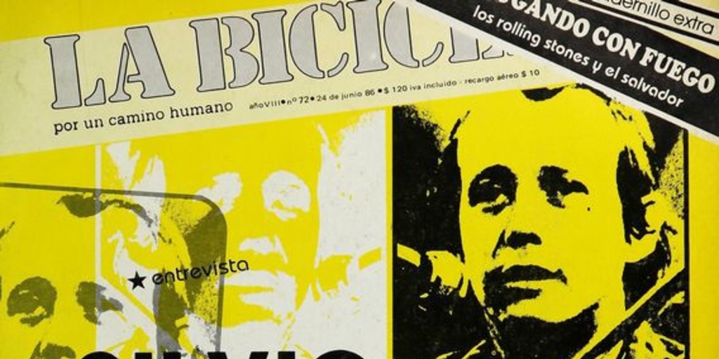 La Bicicleta: número 72, 24 de junio de 1986