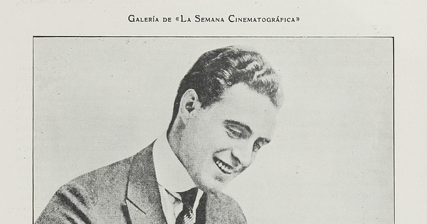 George Walsh en la Galería de ‘La Semana Cinematográfica’