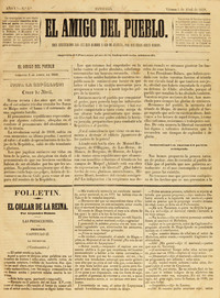 El Amigo del Pueblo. Año I, número 5, (5 abril 1850)