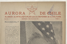 Aurora de Chile. Tomo 4, número 12, 4 de julio de 1939