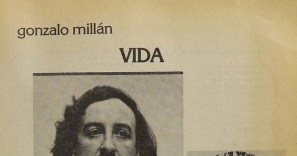 Vida: Gonzalo Millán