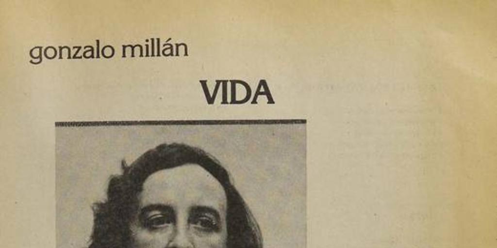 Vida: Gonzalo Millán