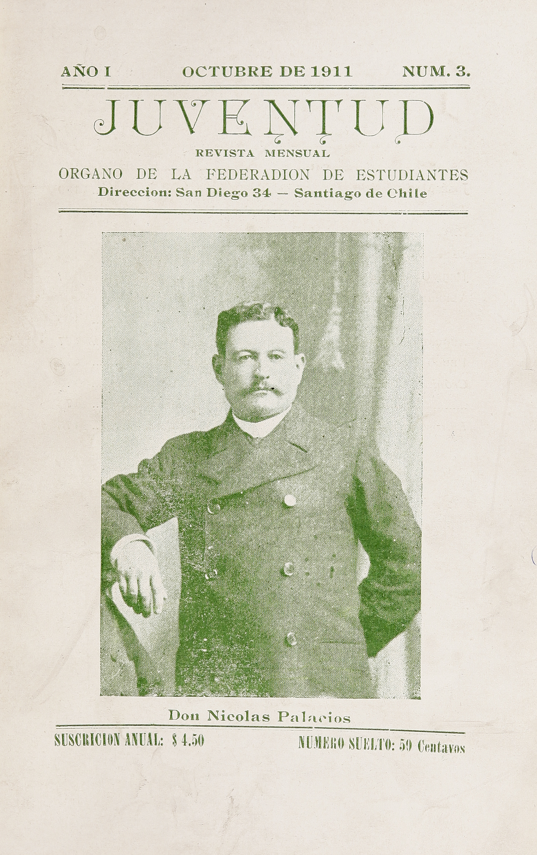 Juventud, número 3, 1911