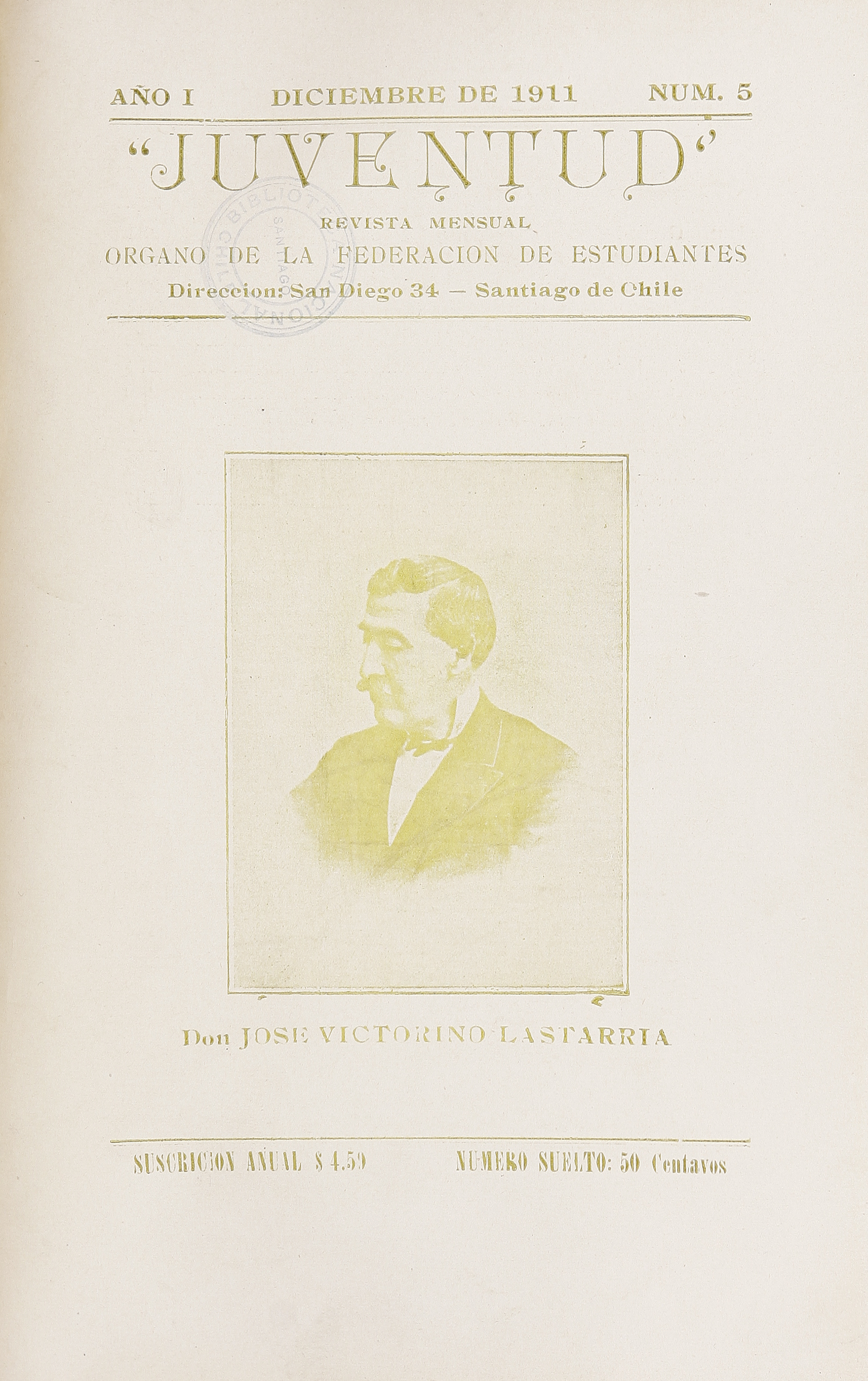 Juventud, número 5, 1911