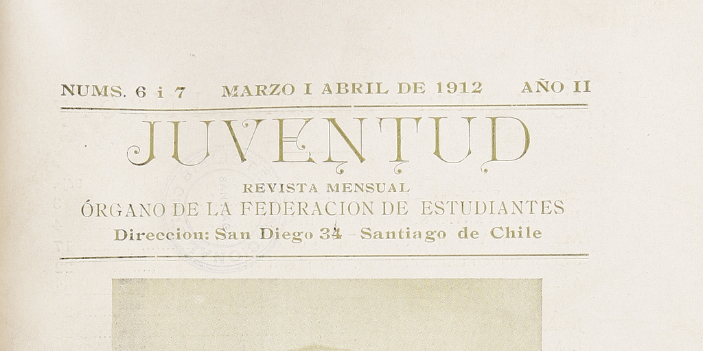 Juventud, número 6, 1911