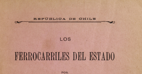 Los ferrocarriles del Estado