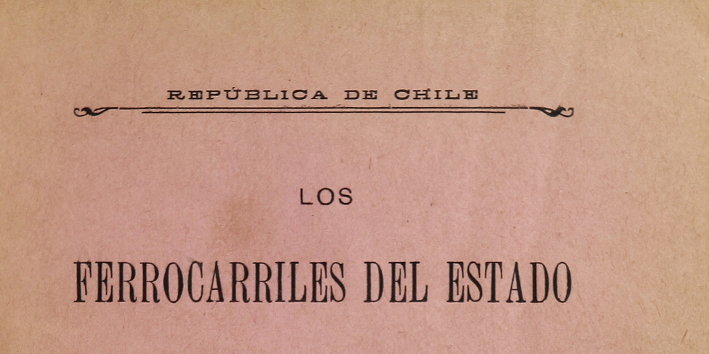 Los ferrocarriles del Estado