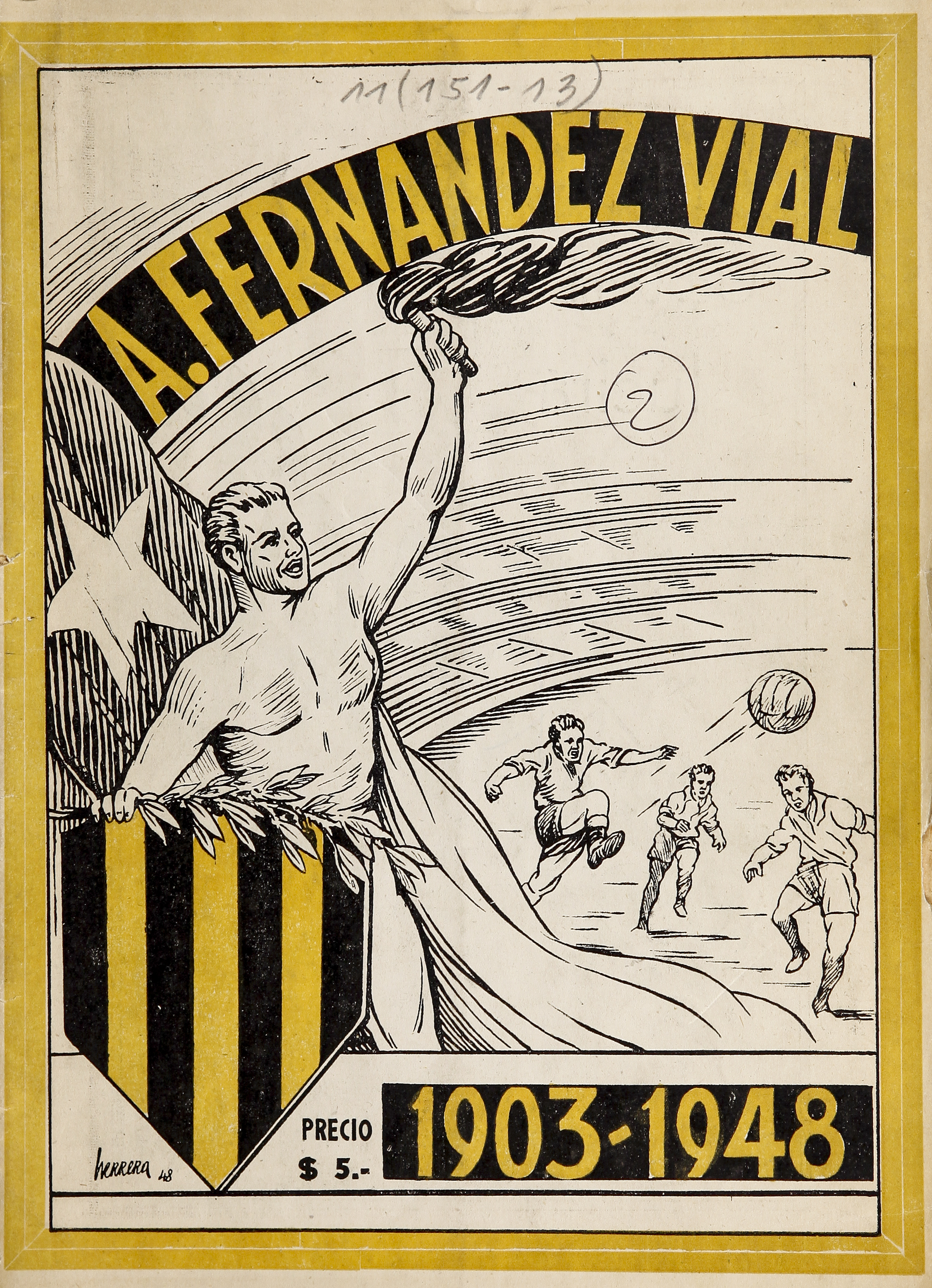 Revista aurinegra con motivo de su 45 aniversario:1903-1948 : Concepción, junio de 1948