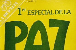 1er especial de la paz: tomo 1