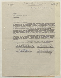 Carta a Guillermo Feliú Cruz. Santiago, 12 de junio de 1944