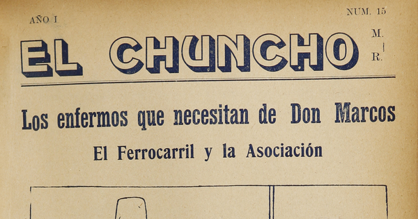 El Chuncho, N° 15, 27 de enero de 1929
