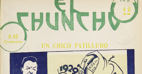 El Chuncho, N° 40, 31 de diciembre de 1929