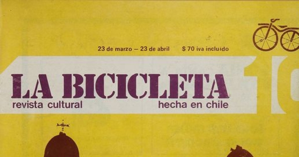 La Bicicleta: número 10, marzo-abril de 1981