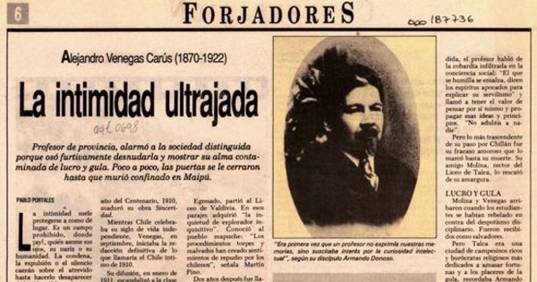 La intimidad ultrajada