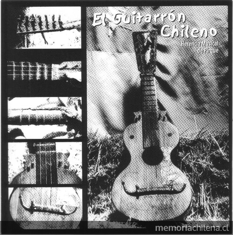 Portada de El Guitarrón Chileno; Herencia Musical de Pirque, 2000