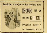 Publicidad "Aceite Escudo Chileno"