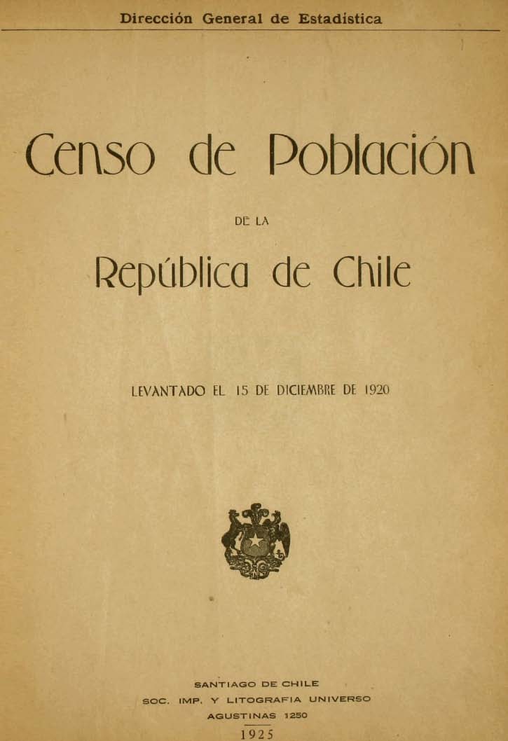 Profesiones de los extranjeros existentes en la República con especificación de sexo, 1920