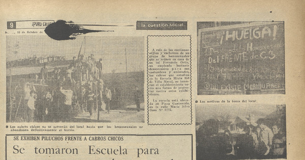 Se tomaron escuela para protestar contra homosexuales