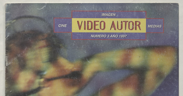 Video autor. Número 3, 1997