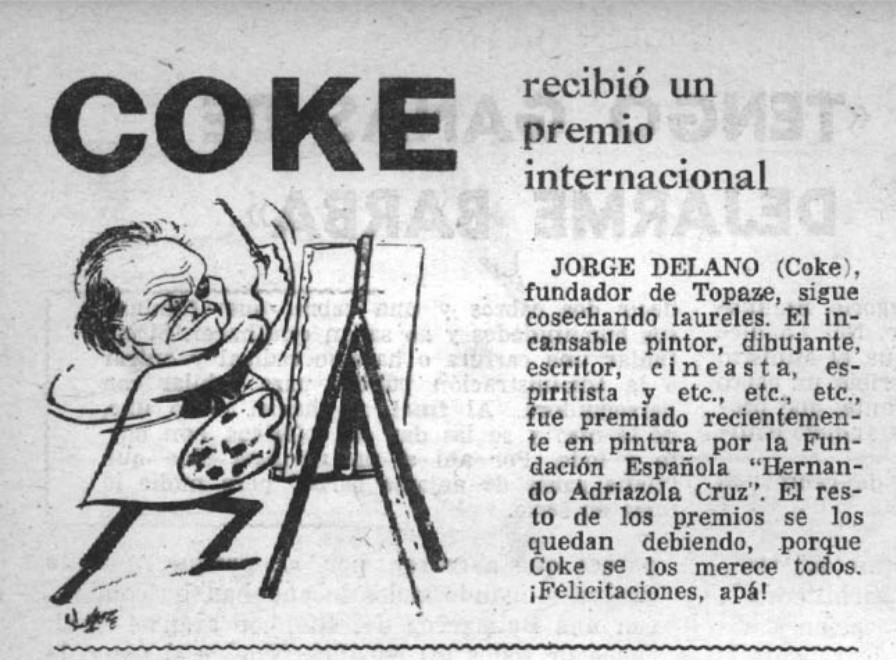 Coke recibió un premio internacional