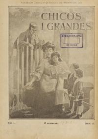 Chicos i grandes: año 1, número 2, 2a. quincena de agosto de 1908
