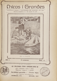 Chicos i grandes: año 1, número 13, 1a. quincena de febrero de 1909