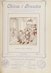 Chicos i grandes: año 1, número 15, 1a. quincena de marzo de 1909