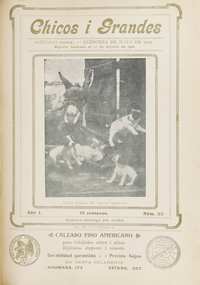 Chicos i grandes: año 1, número 20, 2a. quincena de mayo de 1909