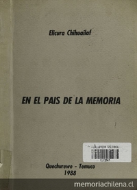 Portada de En el país de la memoria