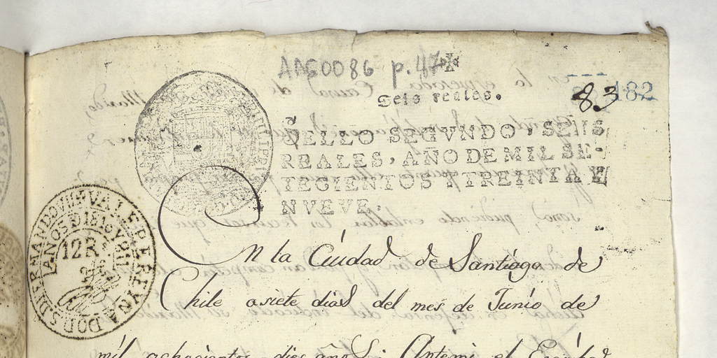 [Carta] 1810 Jul. 24, Lima [al] S[eñ]or Precid[en]te y Cap[ita]n G[ene]ral del Reyno de Chile [manuscrito] / J[ose]ph Abascal.