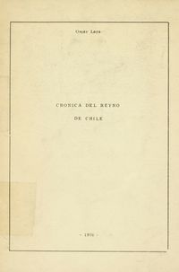 Crónica del Reyno de Chile