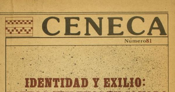 Identidad y exilio: poetas chilenos en Canadá