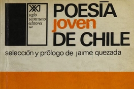 Portada de Poesía joven de Chile