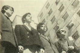 Escuela de Santiago: Naín Nómez, Carlos Zarabia, Erik Martínez, Jorge Etcheverry