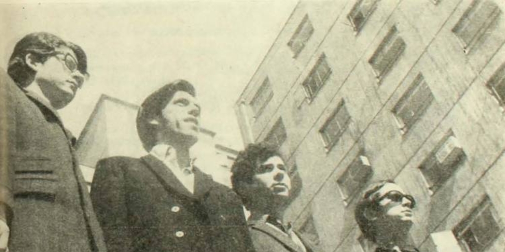 Escuela de Santiago: Naín Nómez, Carlos Zarabia, Erik Martínez, Jorge Etcheverry