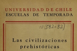 Las civilizaciones prehistóricas: apuntes de clases