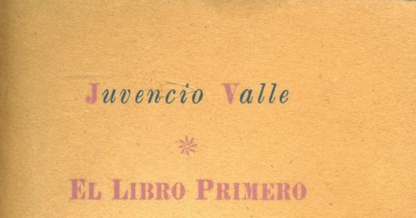 Portada de El libro primero de Margarita de Juvencio Valle, publicado por la editorial Cruz del Sur en 1942