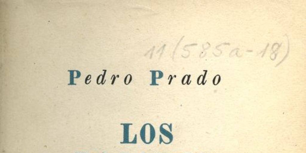 Portada de Los pájaros errantes de Pedro Prado, publicado por Cruz del Sur, 1942