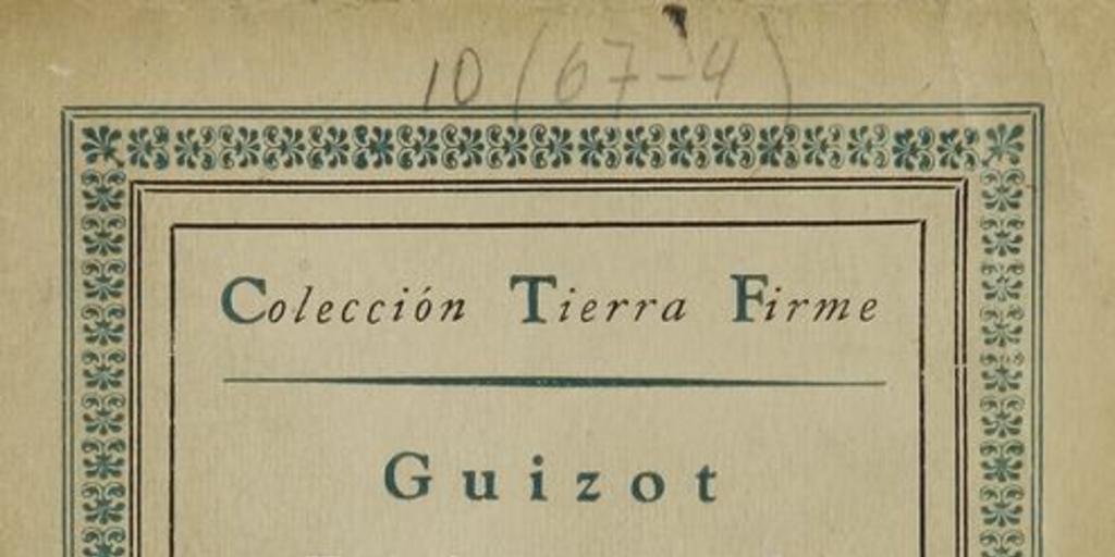 Portada del libro De la pena de muerte en materia política de François Guizot, publicado por Editorial Cruz del Sur en 1943.